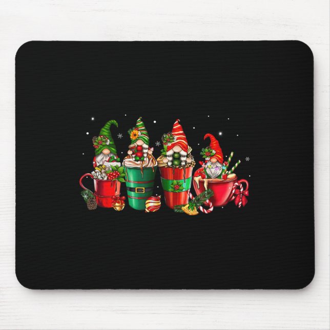 Mousepad Gnomos Café Café Café Café Latino Beber Roupa Ch (Frente)