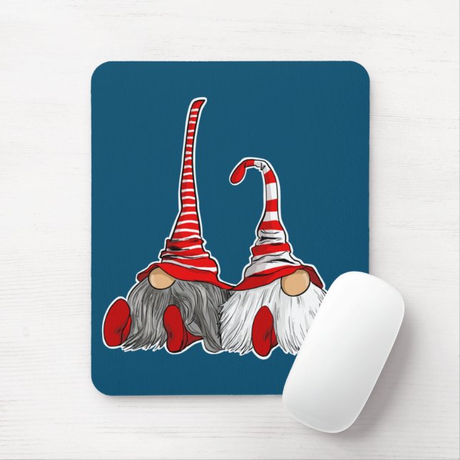 Mousepad Gnomos de Natal (Com mouse)