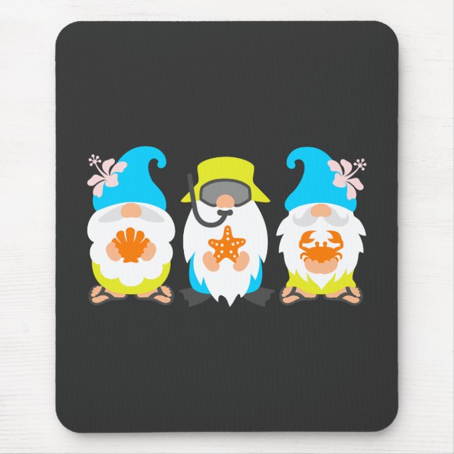 Mousepad Gnomos de praia-52521 (Frente)