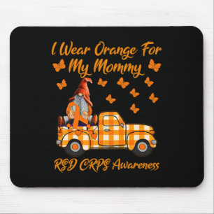 Mousepad Gnomos Eu Visto Laranja Para Minha Mamãe RSD CRPS
