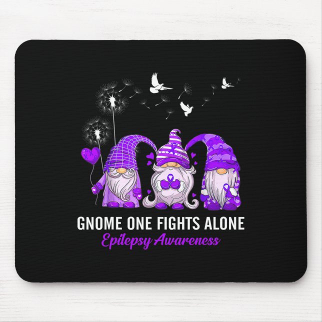 Mousepad Gnomos Um Combate a Conscientização sobre Epilepsi (Frente)