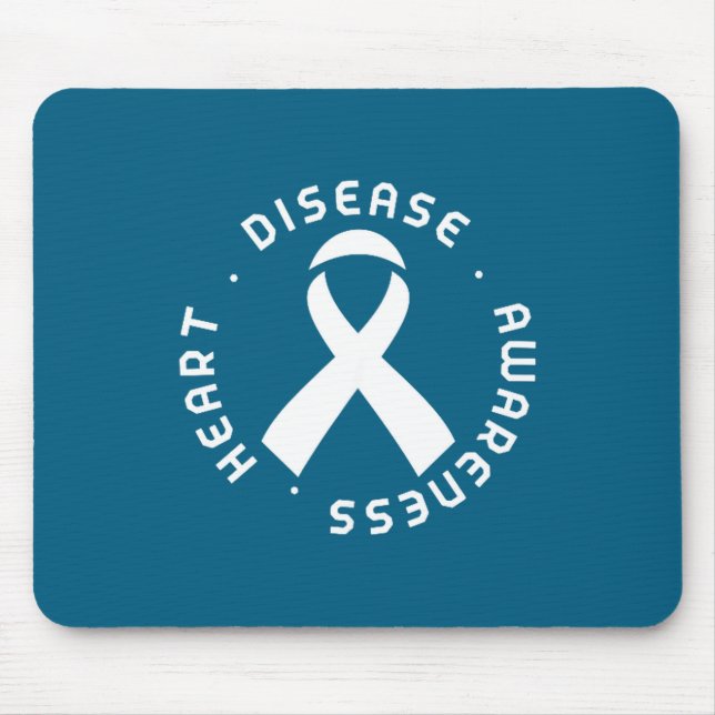 Mousepad Go Red In February Heart Disease Awareness Health  (Frente)