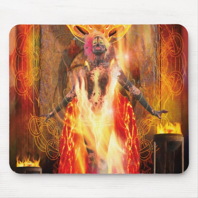 Mousepad Goddess of Fire PELE (Frente)