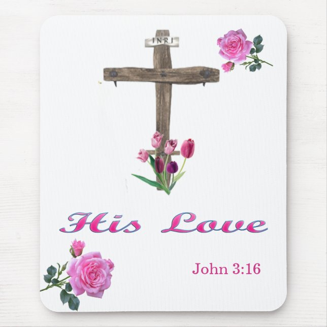 Mousepad Gods Love (Frente)