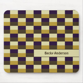 Mousepad Golden Brown Color Combination