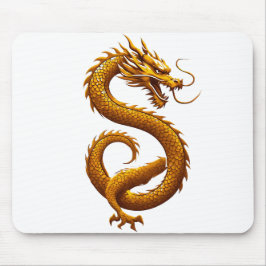 Mousepad Golden Dragon