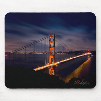 Mousepad Golden gate bridge na noite