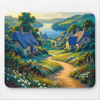 Mousepad Golden Path to Blue Water