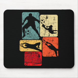 Mousepad Goleiro de Futebol Meninos Crianças Jovens