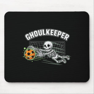 Mousepad Goleiro Esqueleto Guardião de Gouls Piada de Futeb