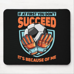 Mousepad Goleiro infantil meta futebol goleiro defensor gol