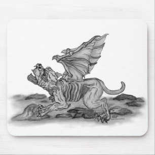 Mousepad Golem Gargoyle