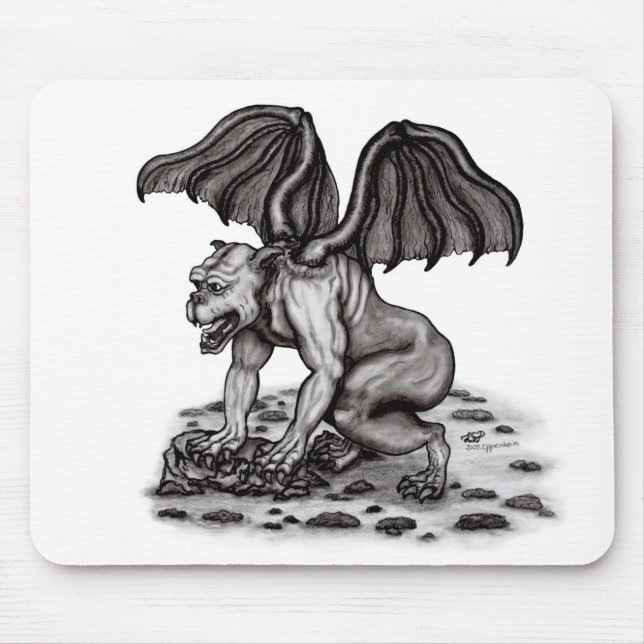 Mousepad Golem Gargoyle (Frente)