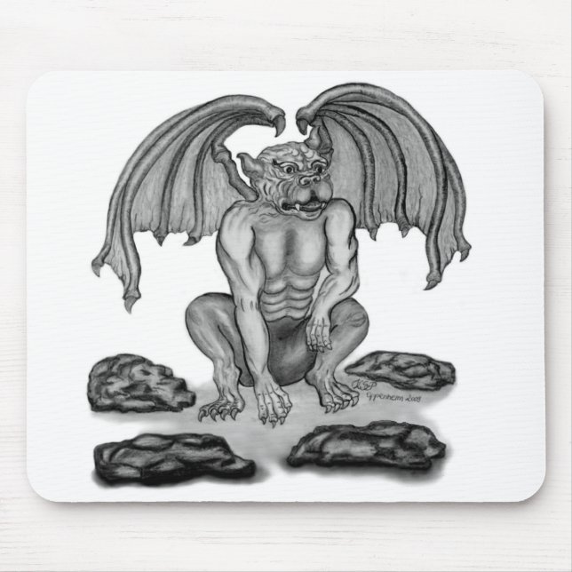 Mousepad GOLEM - Gargoyle (Frente)