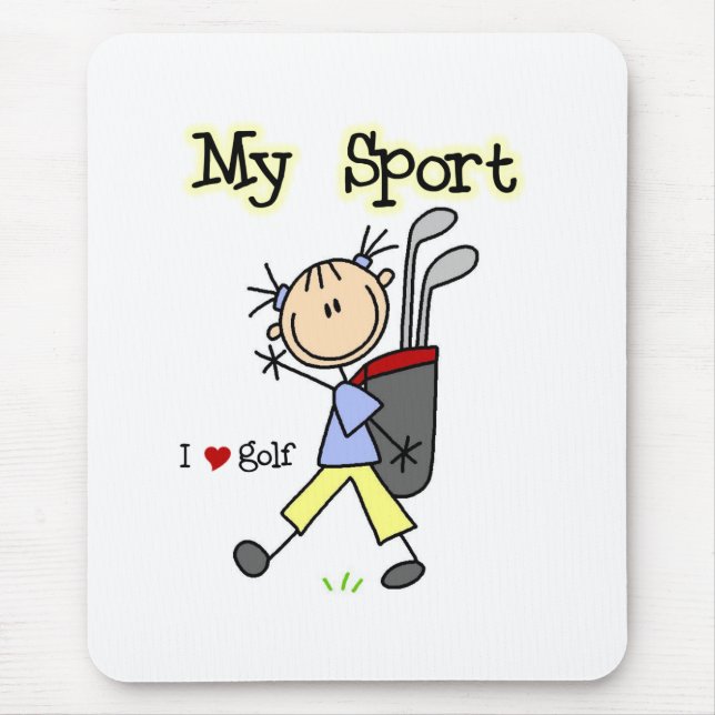 Mousepad Golf meu esporte (Frente)