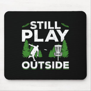 Mousepad Golfe de Disco Frisbee Ainda Joga Fora