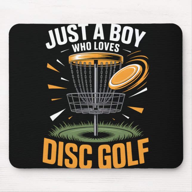 Mousepad Golfe de Disco Masculino  (Frente)