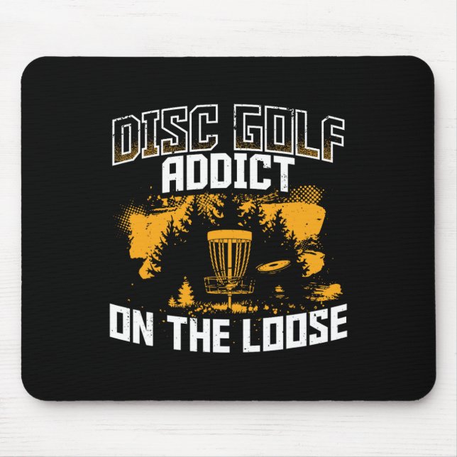 Mousepad Golfe de Disco Ultimate Frisbee  (Frente)