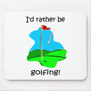 Mousepad Golfe engraçado
