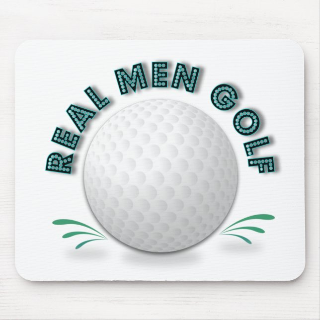 Mousepad Golfe real dos homens (Frente)