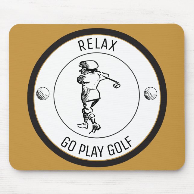 Mousepad Golfer (Frente)
