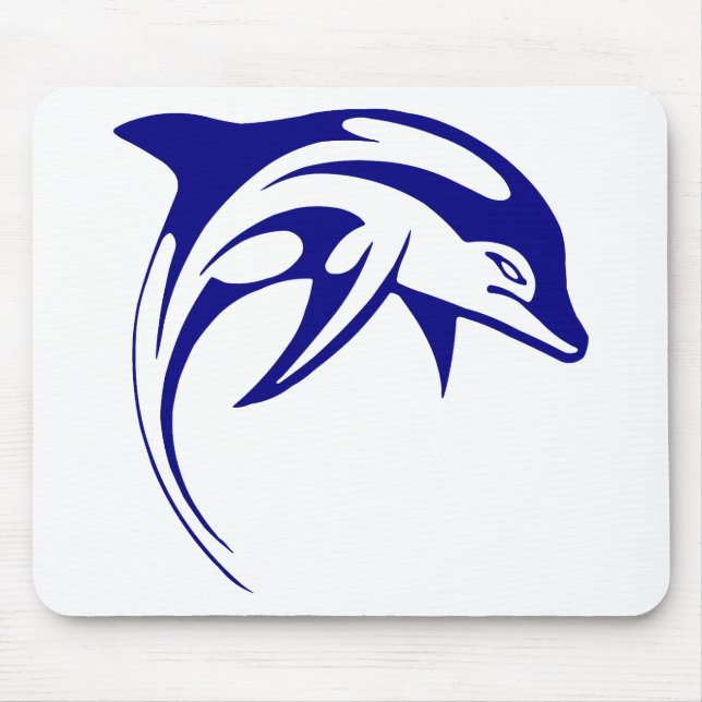 Mousepad Golfinho Azul (Frente)