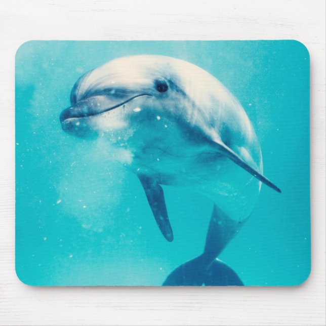 Mousepad Golfinho de Bottlenosed subaquático (Frente)