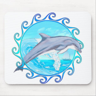 Mousepad Golfinho Sun maori