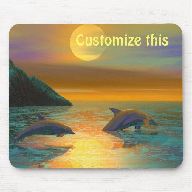 Mousepad Golfinhos (Frente)