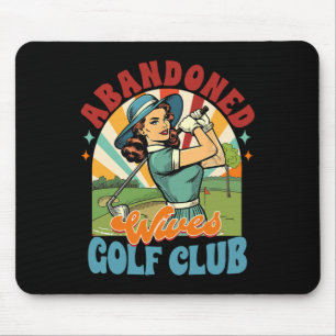 Mousepad Golfista Jogador de Golfe Clube de Golfe Esposas A