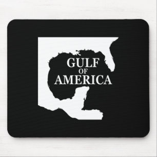 Mousepad Golfo Da América Dos Eua Camisa Engraçado Bandeira