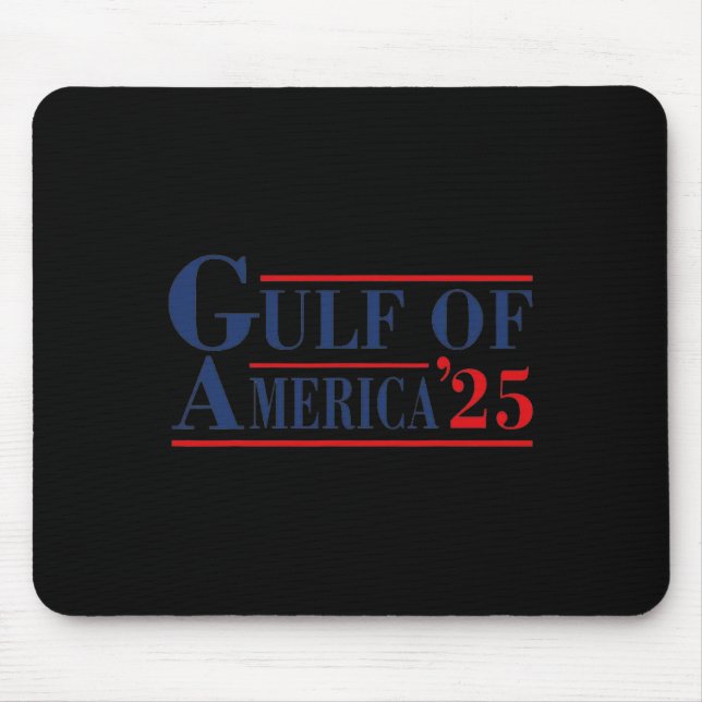 Mousepad Golfo Da América Dos Eua Funny Golfo Do México Est (Frente)