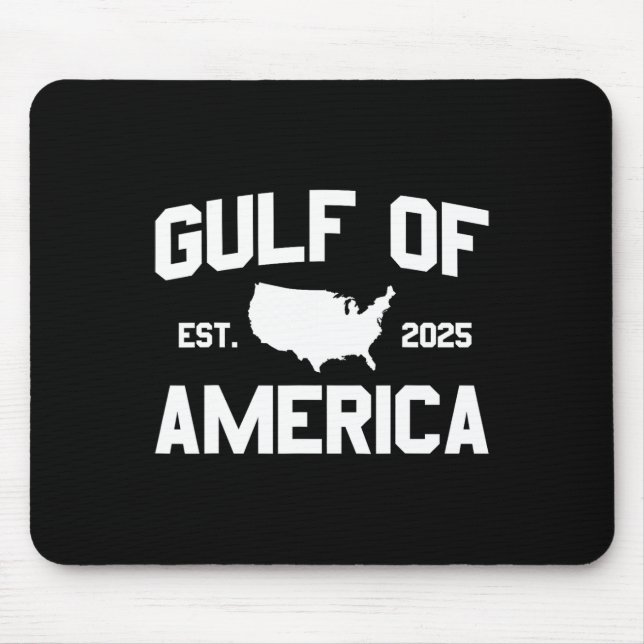 Mousepad Golfo Da América Dos Eua Leste 2025 Golfo Da Améri (Frente)
