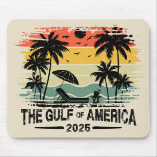 Mousepad Golfo da América vintage design patriótico america