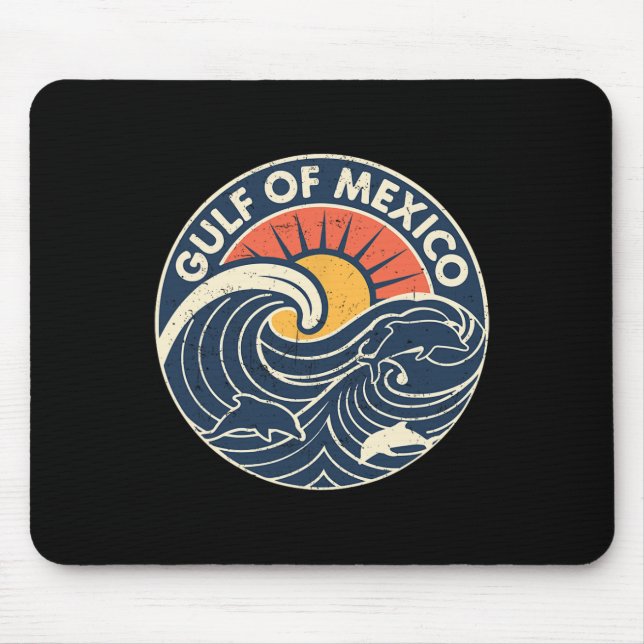 Mousepad Golfo Do México (Frente)