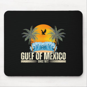 Mousepad Golfo Do México Desde 1672, Golfo Da Praia De Vint