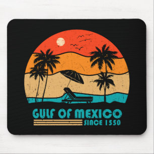 Mousepad Golfo do México: Vintagem salgada