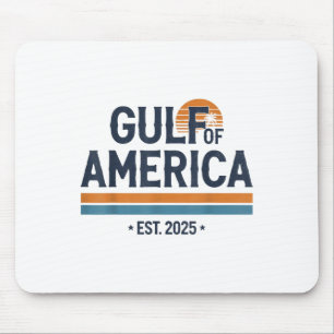 Mousepad Golfo Dos Eua América 2025 Vintage American Flag M