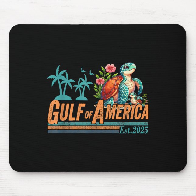 Mousepad Golfo Dos Eua América Oriental 2025 Turtle Golfo M (Frente)