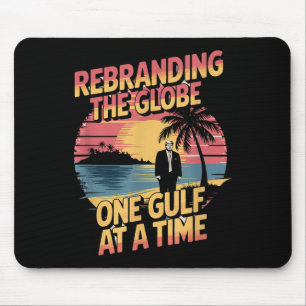 Mousepad Golfo EUA América Humorosa Trump Patriótico 2025