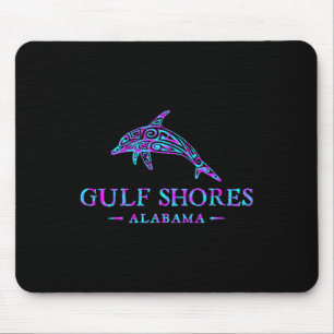 Mousepad Golfo Pérsico Albânia Retro Dolphin Boys Toddl