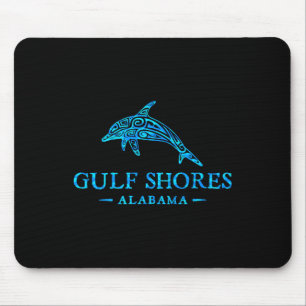 Mousepad Golfo Pérsico Albânia Retro Dolphin Boys Toddl