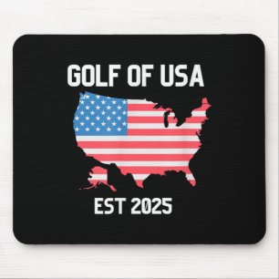 Mousepad Golfo Retro Da América Est 2025 U.A. Flag M