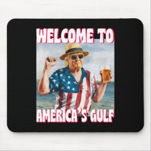Mousepad Golfo Trump Do Funny Da América Dos Eua Golfo Do M