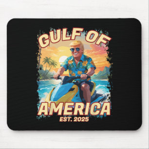 Mousepad Golfo Trump Dos Eua 2025 Funny 47th Pro Trump Méxi