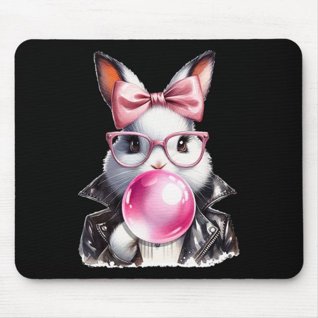 Mousepad Goma-Bolha de Boca-Boca-Boca-Lata-Cana-De-Páscoa B (Frente)