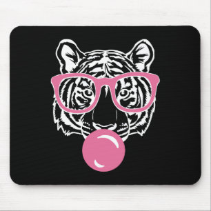 Mousepad Goma-Bolha Tigre-Rosa Inteligente Gelado Gelado Ge