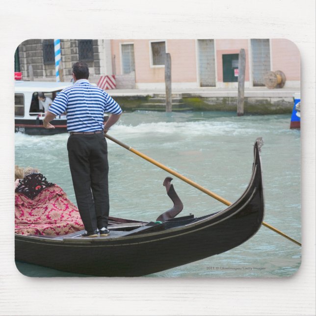 Mousepad Gôndola no canal de Veneza (Frente)
