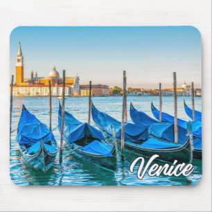 Mousepad Gondolas Em Bela Veneza, Itália