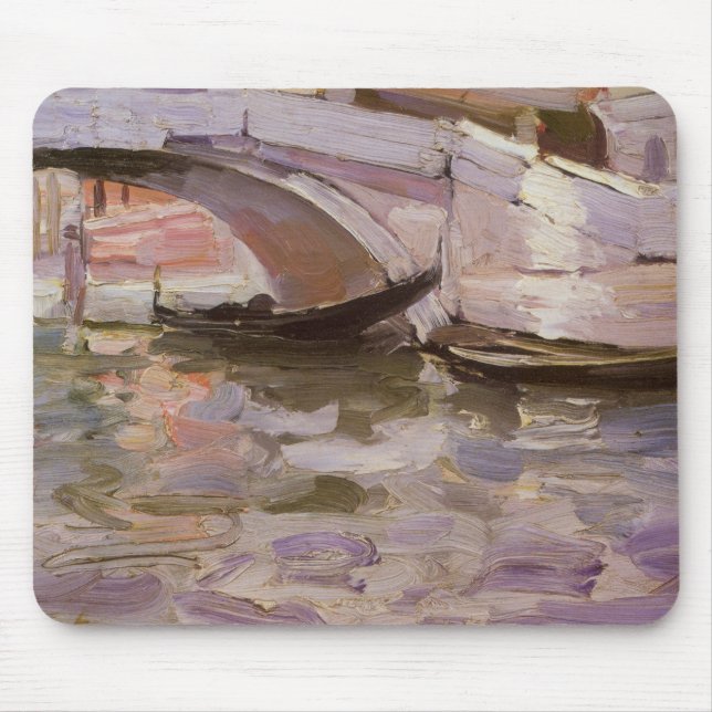 Mousepad Gondolas por John Singer Sargent, Impressionismo A (Frente)